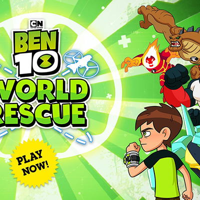 Ben 10 - BEN TO THE RESCUE (Cartoon Network Games) 