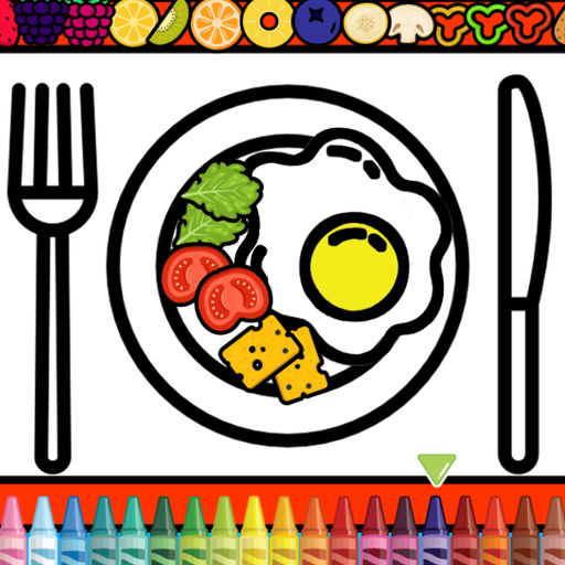 Color and Decorate Dinner Plate