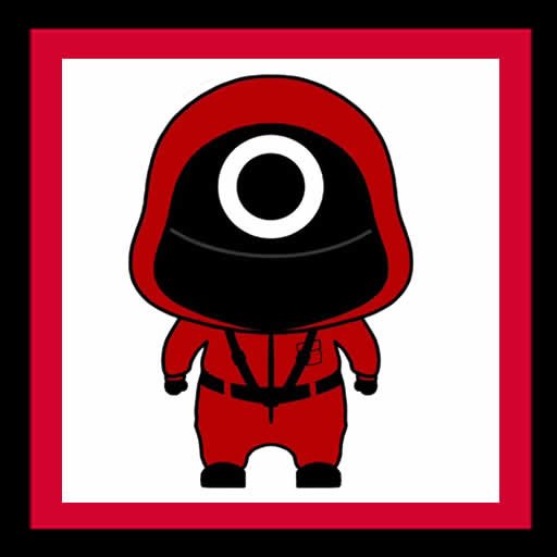 Squid Game Coloring Pages