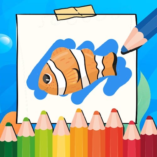 Fish Coloring Book